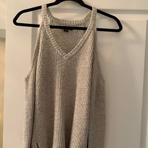 Sweater long sleeve v neck sweater